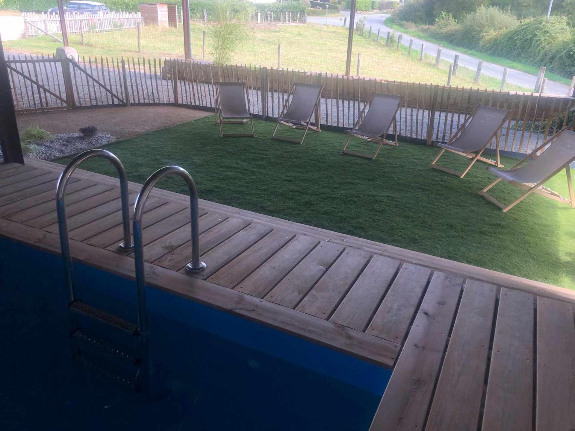 LE PETIT MONTY Gite Cote Etang Saint-Malo-du-Bois Extérieur photo